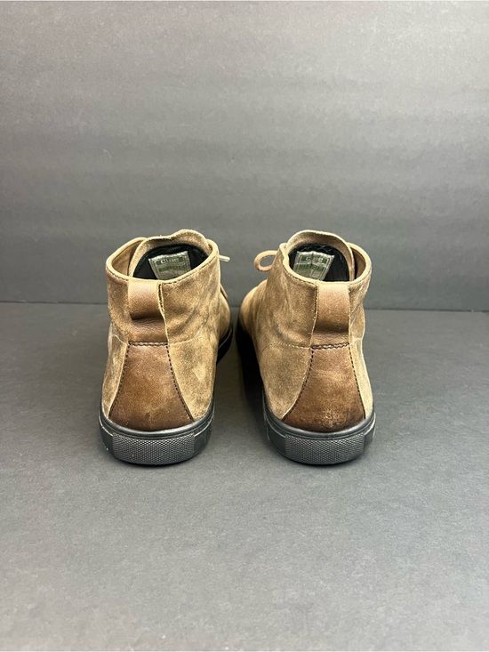 Vintage CLAE Men’s Suede  Chelsea Boots 11 Brown Lace Up Casual Office Wear Shoe main image 5